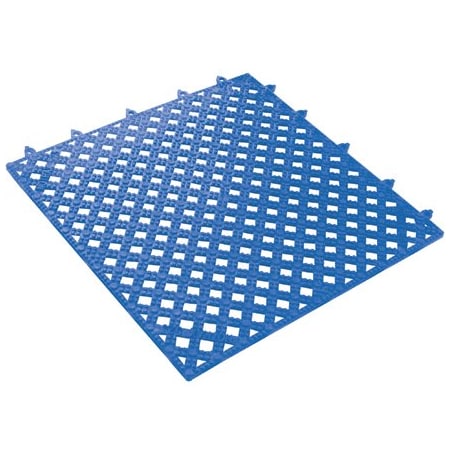 Bsc Preferred 12 x 12'' Tile Blue Lok-Tyle Drainage Mat, 4PK BUY00017455